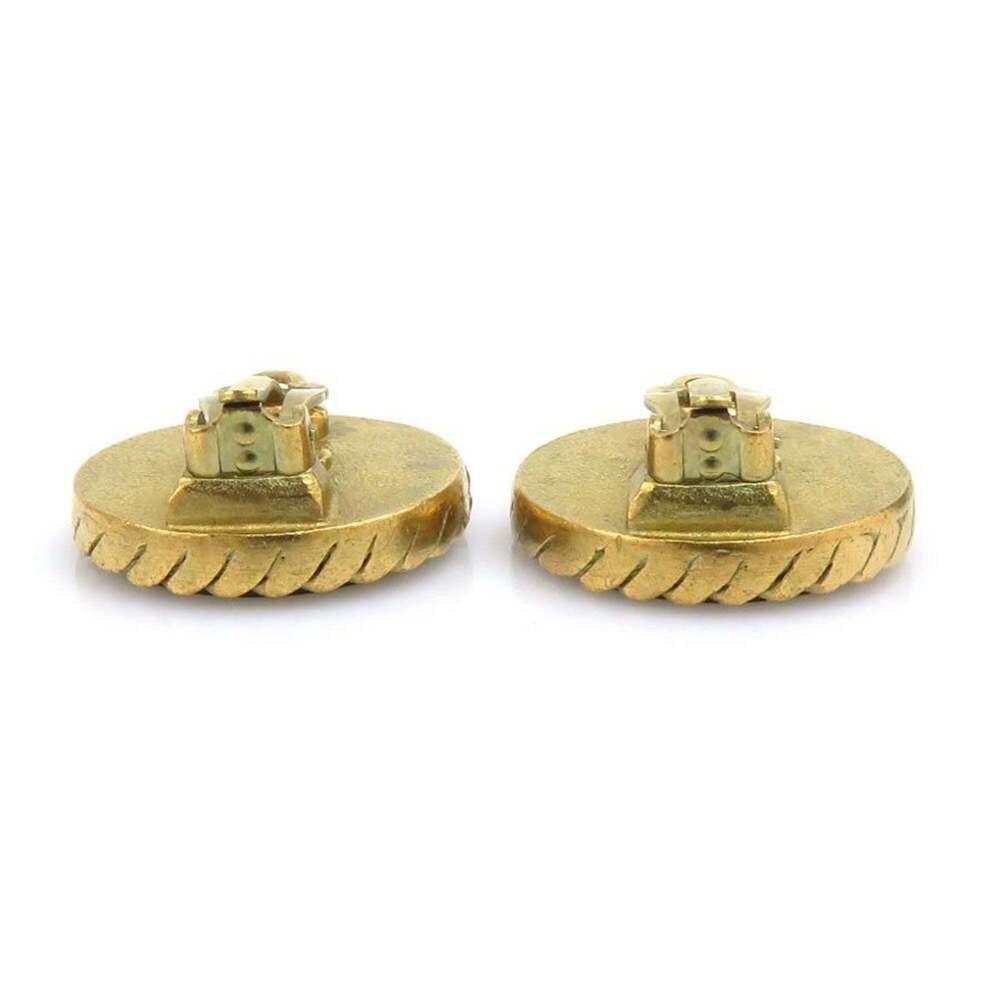 CHANEL Black Logo Earrings - Picture 5 of 13